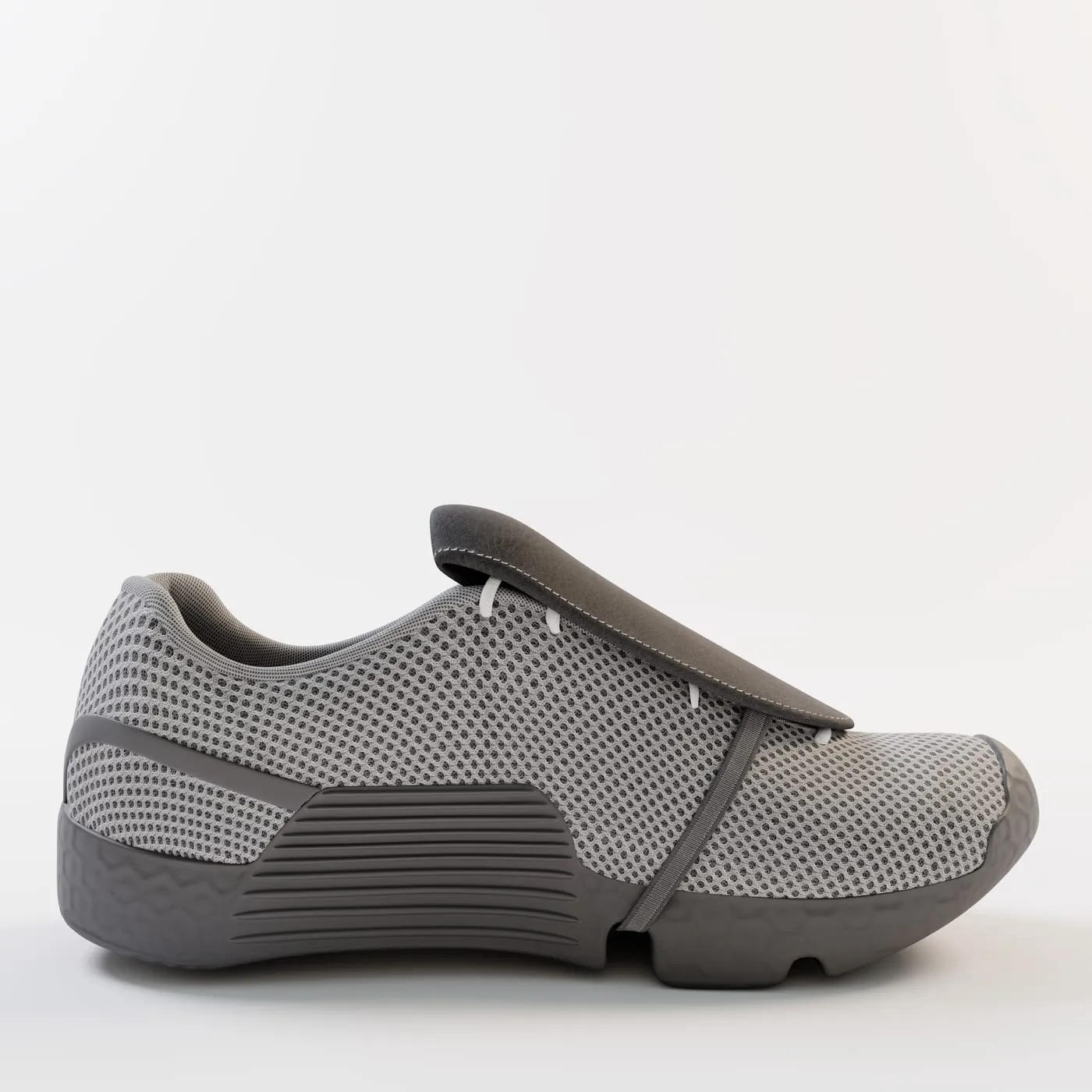 First render of the shoe, side view